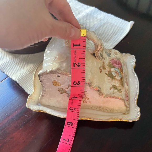 S.F & Co England Victorian Covered Cheese Dish - Picture 11 of 11